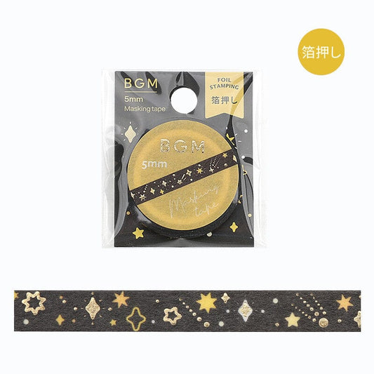 BGM INC. stardust BGM Washi Tape - 5mm