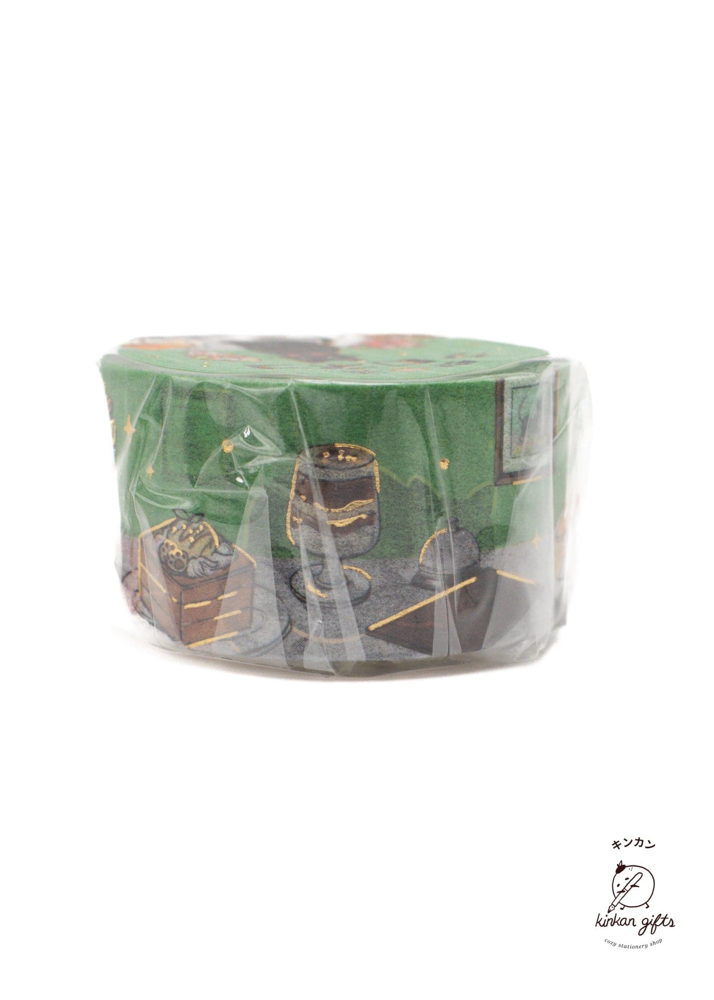 BGM INC. Washi Tape BGM Washi Tape Black-cat Coffee Shop Cat