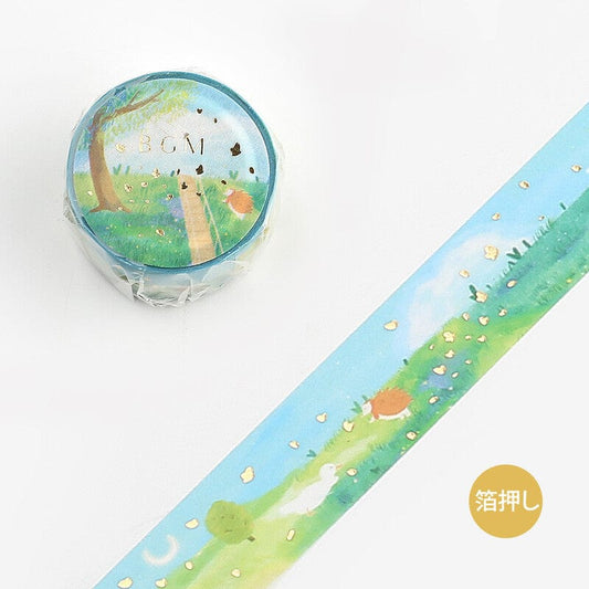 BGM INC. Washi Tape Rural Walkway BGM Washi Tape Little World