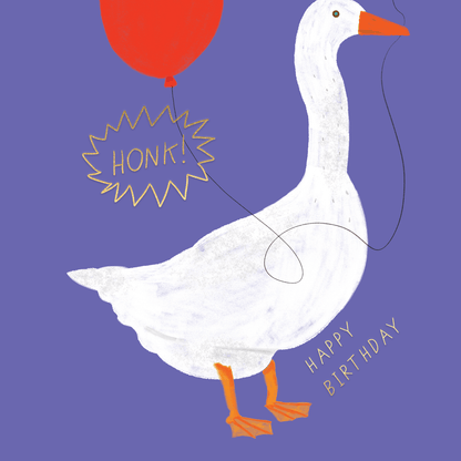 Carolyn Suzuki GEESE ME UP - Birthday Card