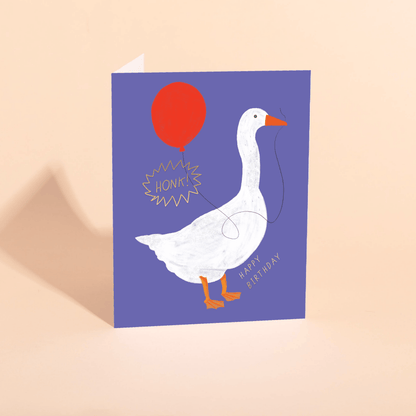 Carolyn Suzuki GEESE ME UP - Birthday Card