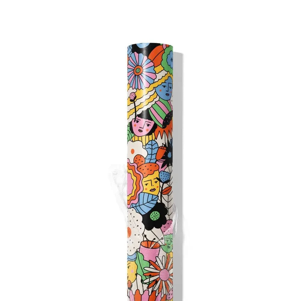 Carolyn Suzuki gift wrapping MELLOW PETALS - Rolled Gift Wrap