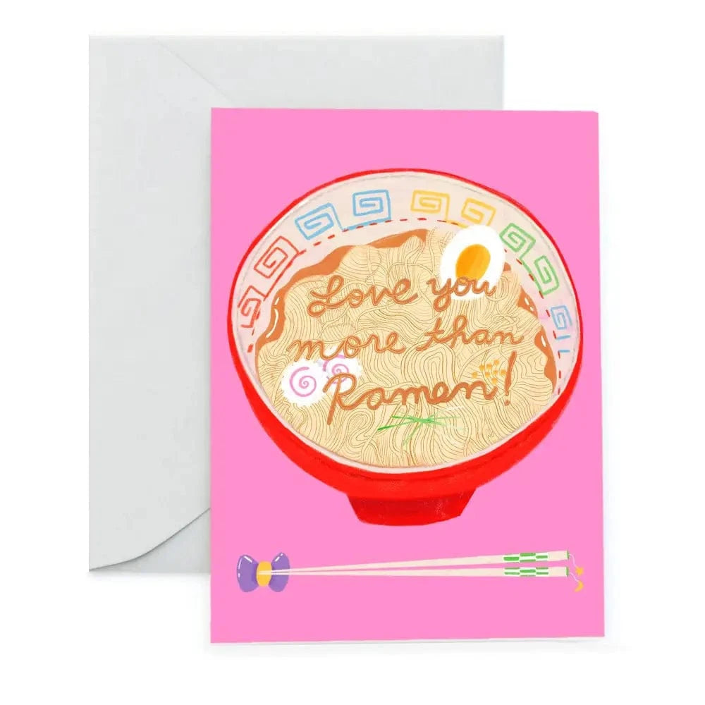 Carolyn Suzuki Greeting Cards RAMEN LOVE - Everyday Card