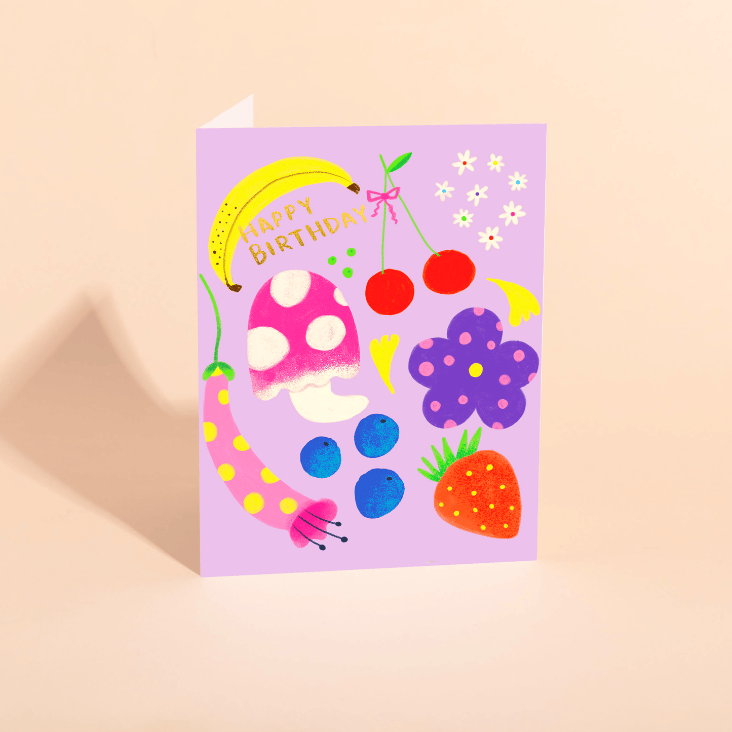 Carolyn Suzuki JUICY FRUIT - Birthday Card