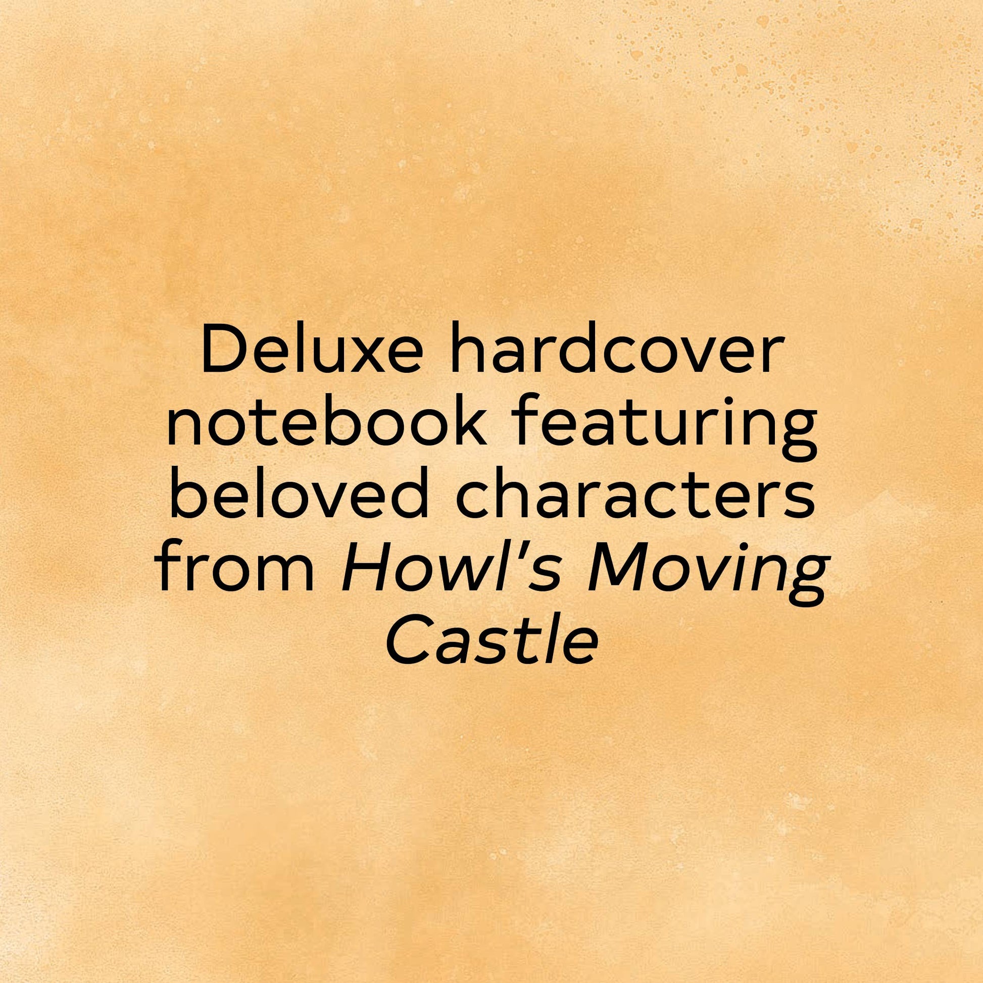 Chronicle Books Studio Ghibli Howl's Moving Castle Notebook