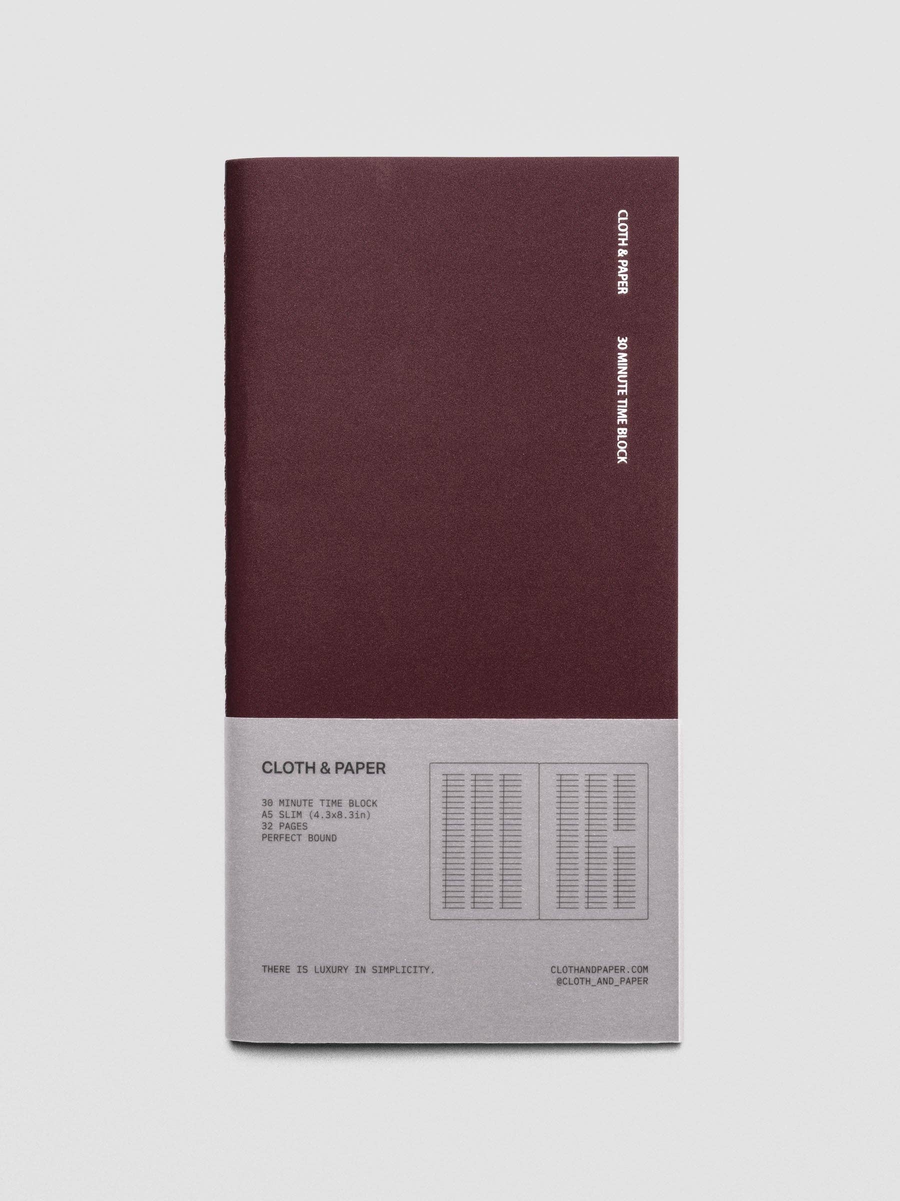 Cloth & Paper Travel Notebook | A5 Slim