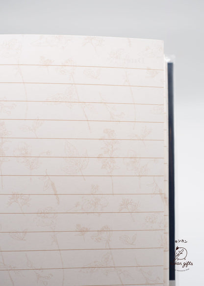 DAIGO Corporation Journals Easy Journal x Hibiya- Kadan - Floral B6 Journal