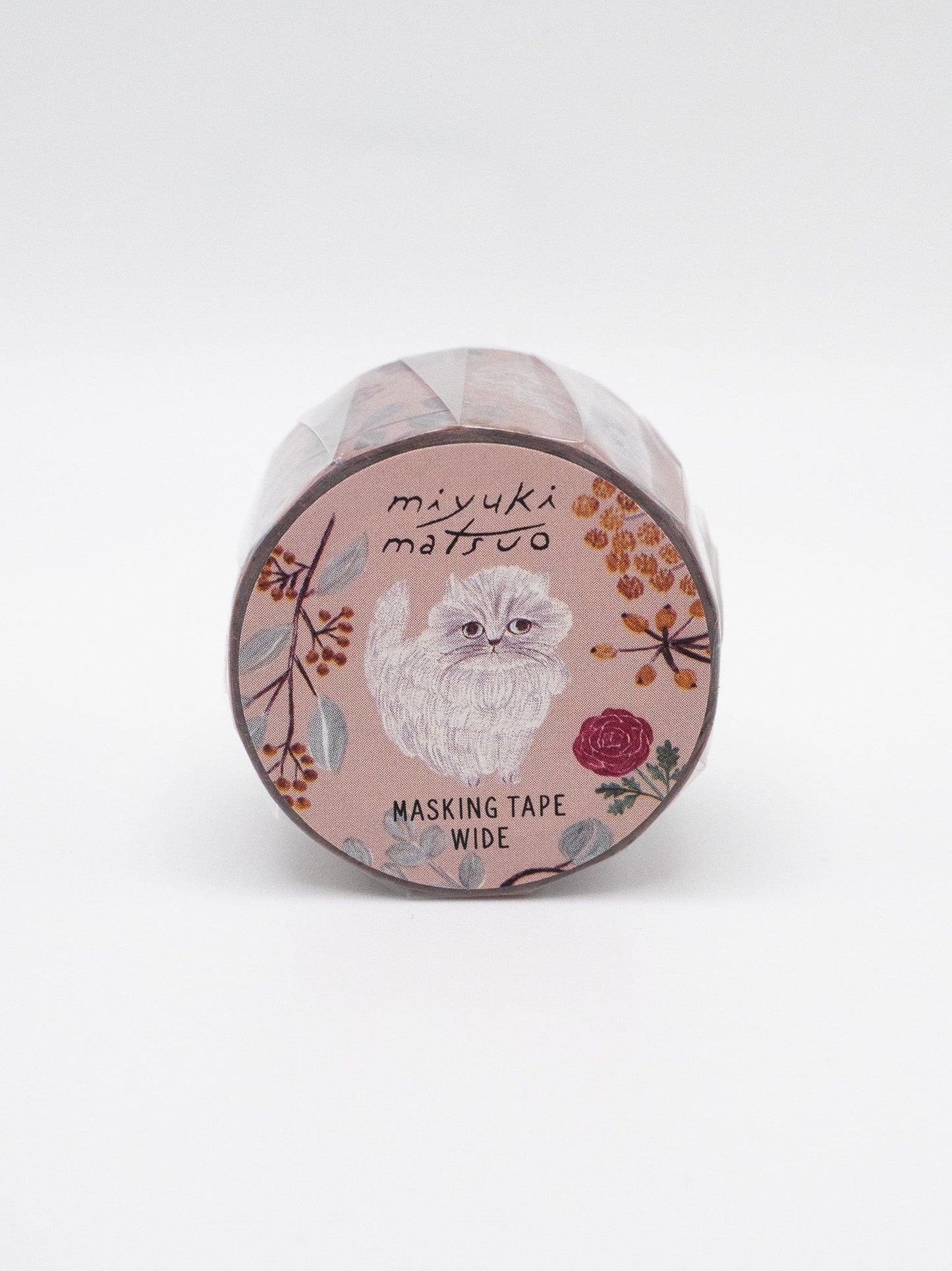 EL COMMUN Washi Tape Miyuki Matsuo Wide Cat Washi Tape