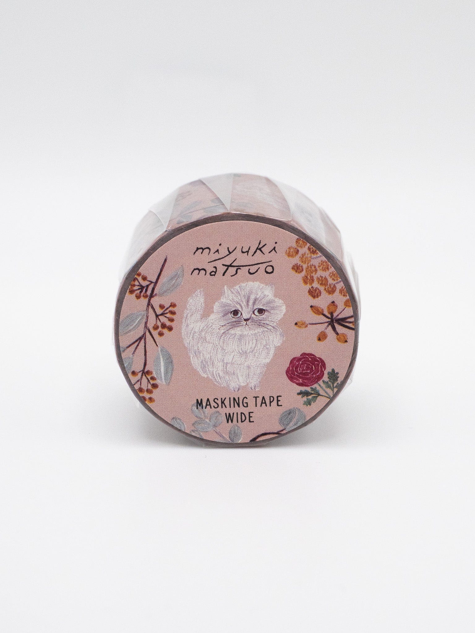 EL COMMUN Washi Tape Miyuki Matsuo Wide Cat Washi Tape