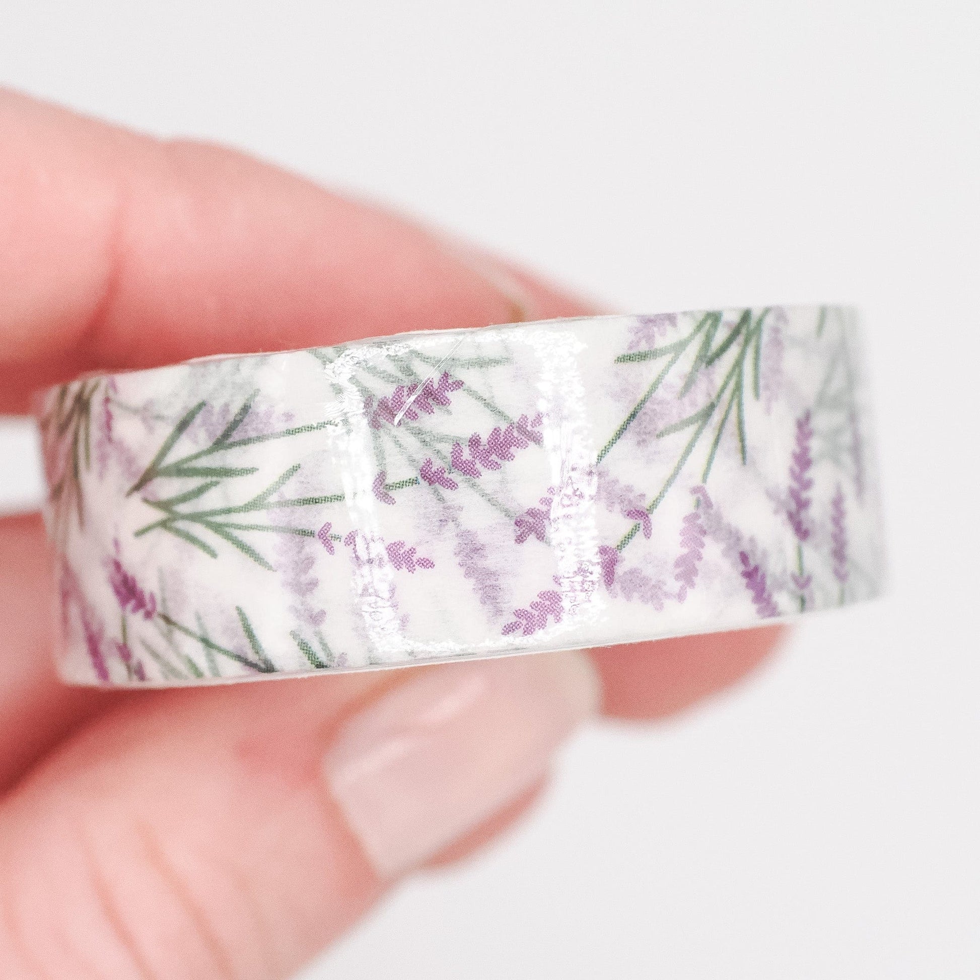 EL COMMUN Washi Tape Mois et Fleurs Washi Tape - Lavendar Pattern