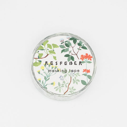 EL COMMUN Washi Tape RESFEBER Washi Tape - Flora Pattern