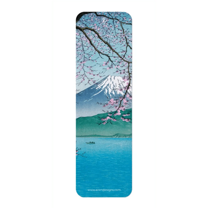 Ezen Trade bookmarks MOUNT FUJI IN SPRINGTIME: Japanese Bookmark