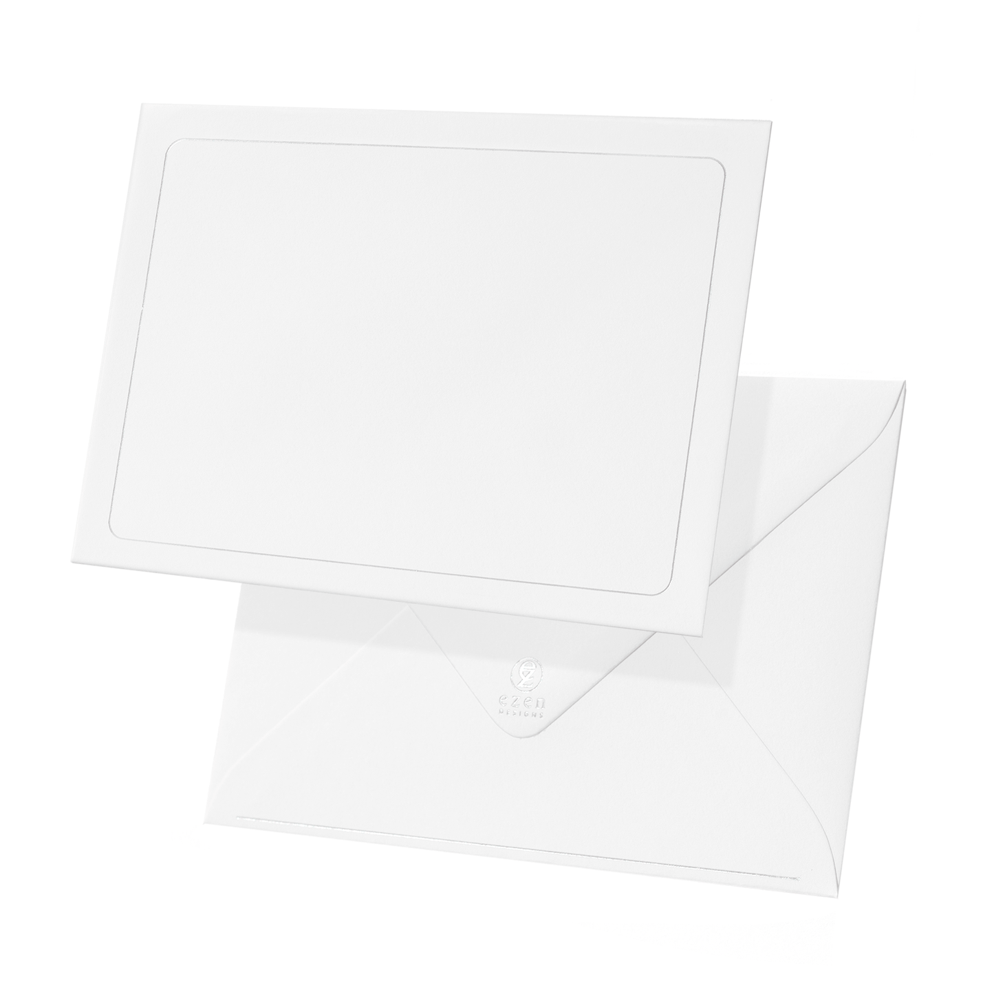 Ezen Trade Greeting Cards CRANE EMBROIDERY ON RED : Greeting Card
