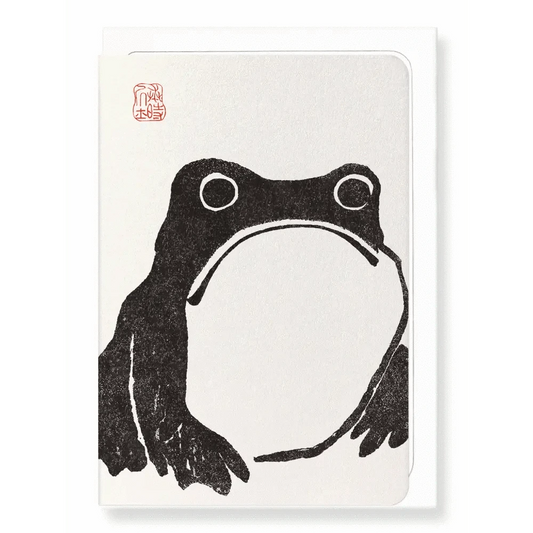 Ezen Trade Greeting Cards FROG (1814): Japanese Greeting Card