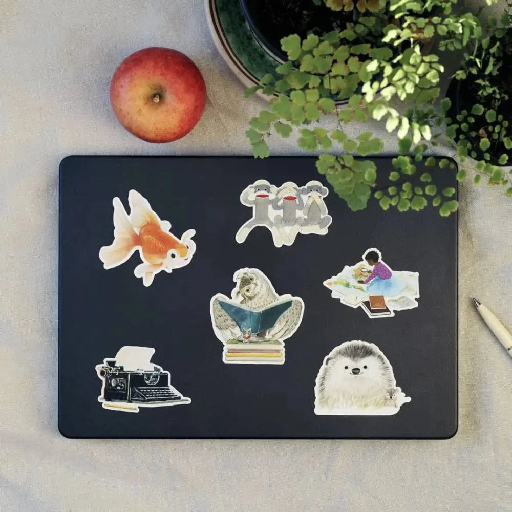 Felix Doolittle Vinyl Stickers Lil Hedgie Lil Hedgie - Vinyl Stickers - Hedgehog