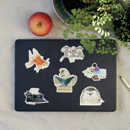 Felix Doolittle Vinyl Stickers Lil Hedgie Lil Hedgie - Vinyl Stickers - Hedgehog