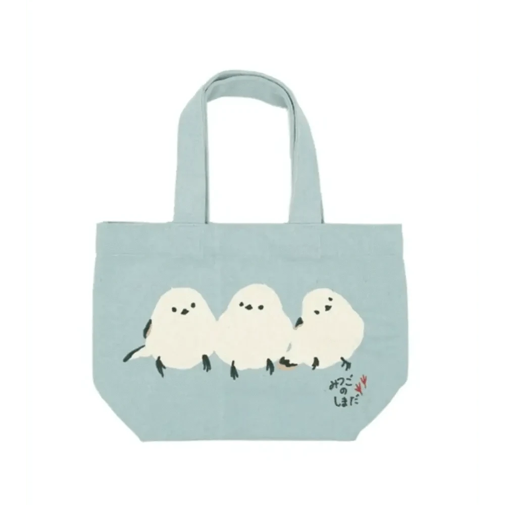 FRIENDSHILL Tote Bags Small Tote Bag - Snow Birds