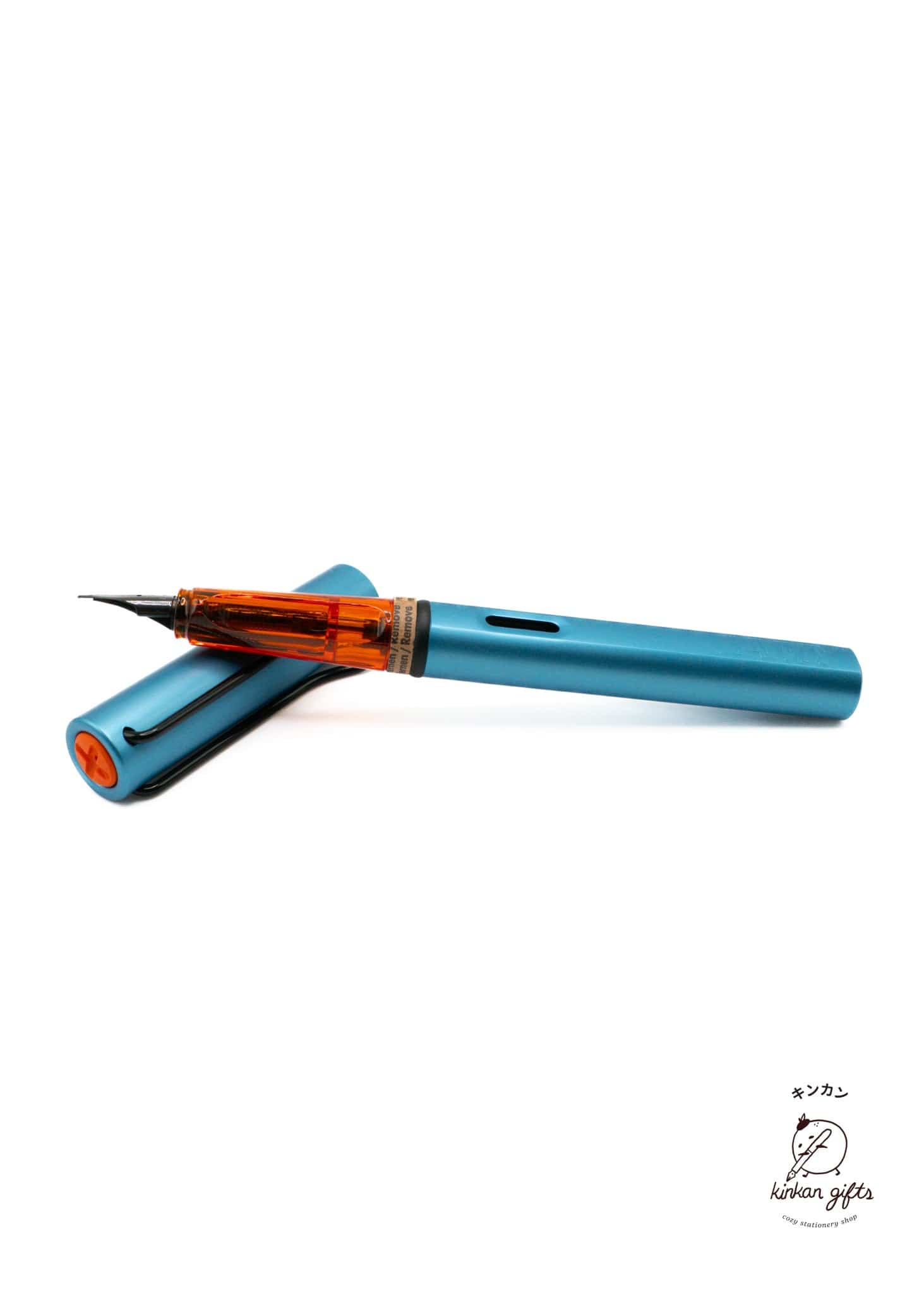 Fuji stationery Blue/Orange Fountain pen/EF LAMY AL-star Fountain Pen Limited - Special Edition
