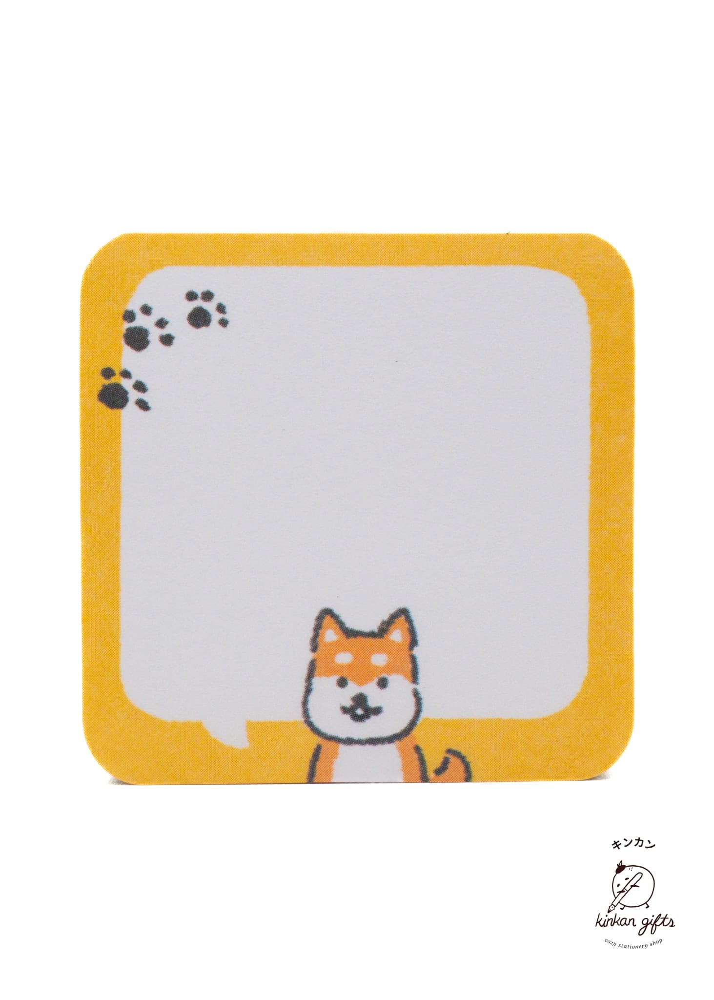 FURUKAWASHIKO Sticky Notes Dog Speech Bubble Furukawa Shiko Mini-Message Sticky Notes