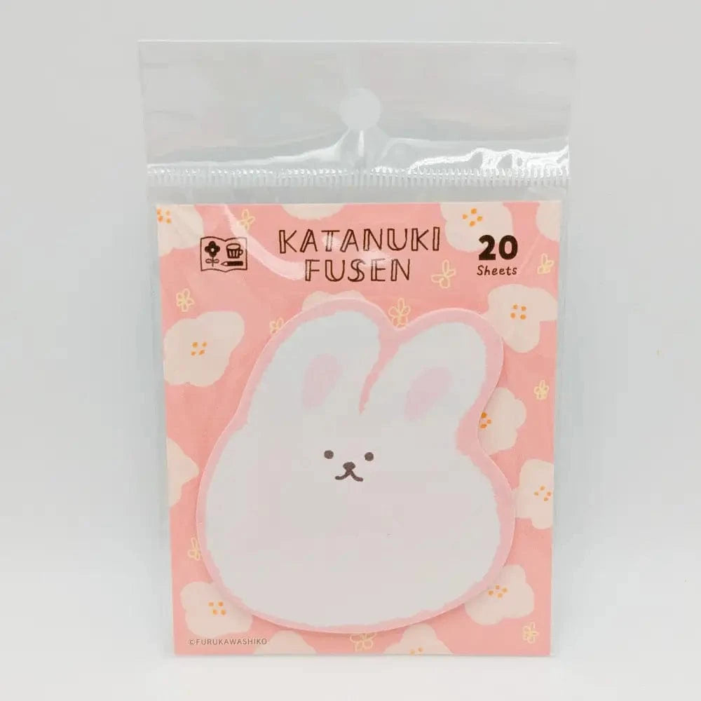 FURUKAWASHIKO Sticky Notes Sticky Notes - Watashi-biyori Series - Die-Cut Balloon Rabbit
