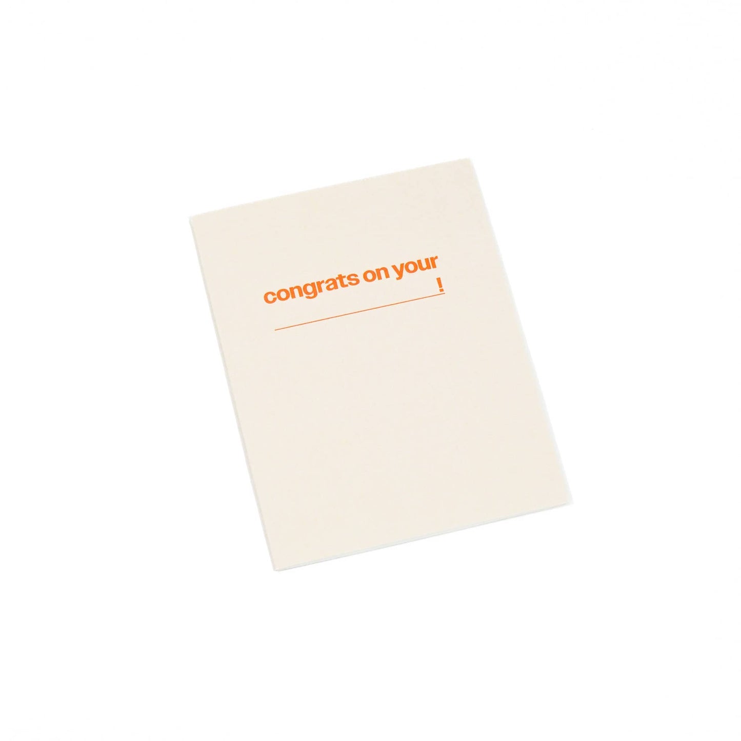 Gab Art & Design Congrats on your (blank) - greeting card