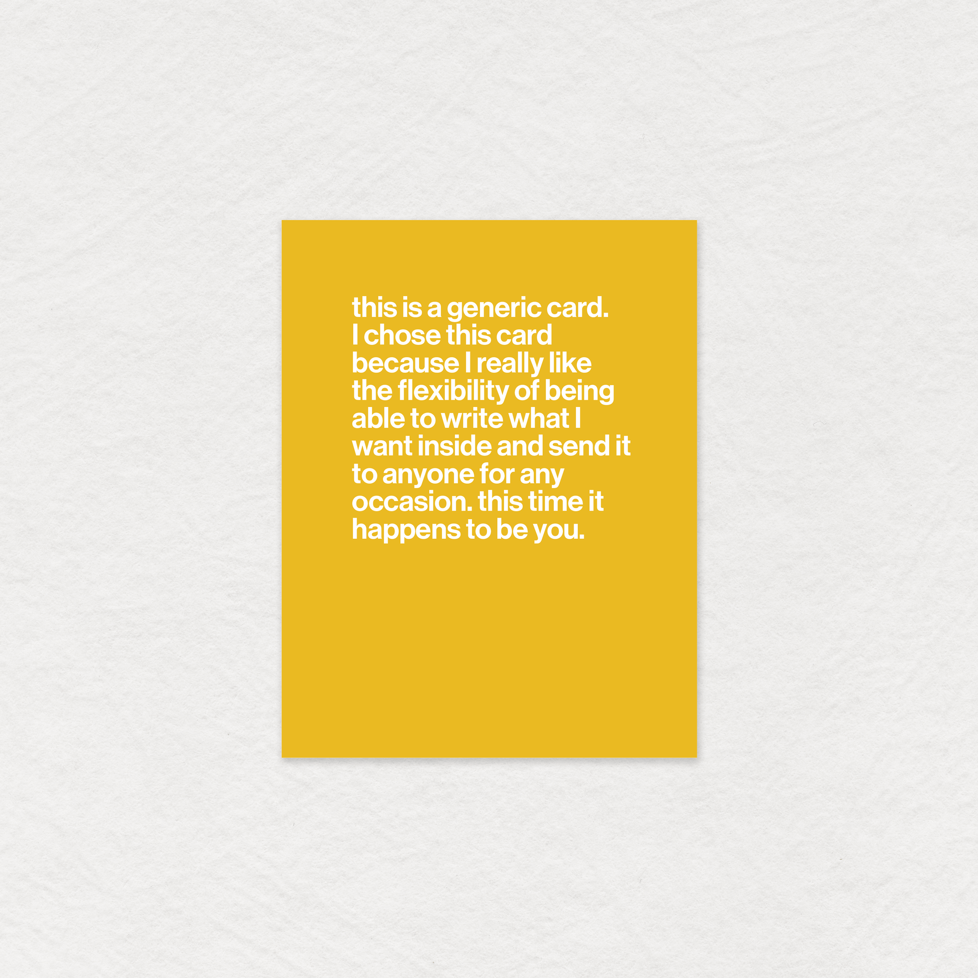 Gab Art & Design Generic card - everyday greeting card