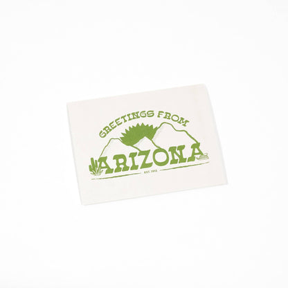 Gab Art & Design Greetings from arizona greeting card