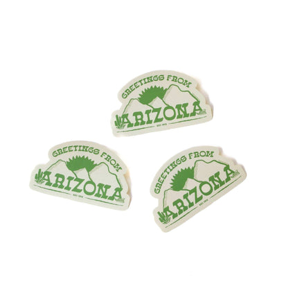 Gab Art & Design Greetings from arizona sticker