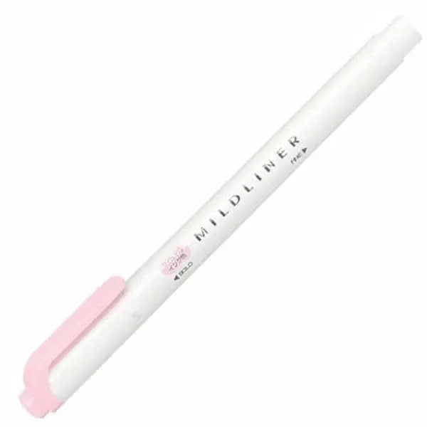 Hakubundo Highlighters & Markers BABY PINK ZEBRA Mildliner Highlighter & Marker