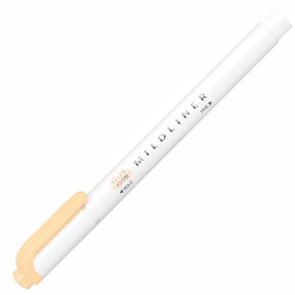 Hakubundo Highlighters & Markers HONEY ORANGE ZEBRA Mildliner Highlighter & Marker