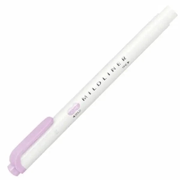 Hakubundo Highlighters & Markers LILAC ZEBRA Mildliner Highlighter & Marker