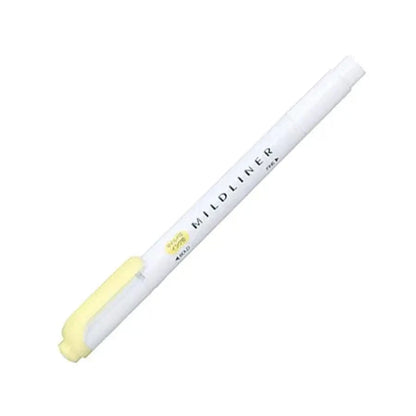 Hakubundo Highlighters & Markers YELLOW ZEBRA Mildliner Highlighter & Marker