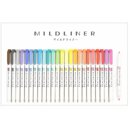 Hakubundo Highlighters & Markers ZEBRA Mildliner Highlighter & Marker