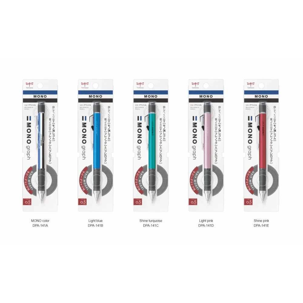 Hakubundo Mechanical Pencils SHINE TURQUOISE TOMBOW MONO GRAPH MECHANINCAL PENCIL - GRIP MODEL