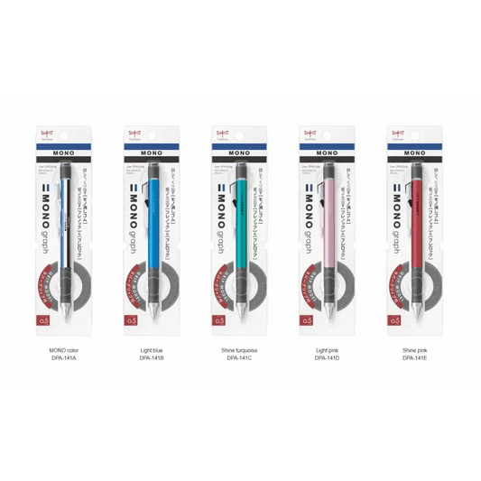 Hakubundo Mechanical Pencils SHINE TURQUOISE TOMBOW MONO GRAPH MECHANINCAL PENCIL - GRIP MODEL