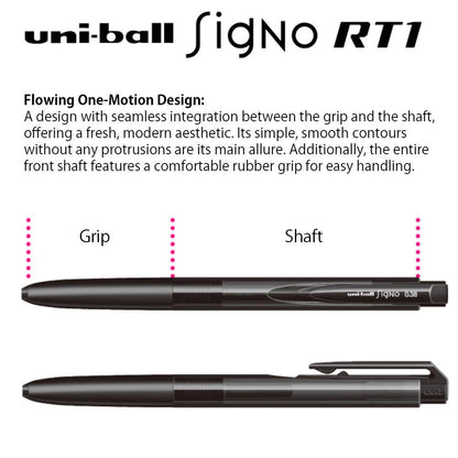 Hakubundo MITSUBISHI UNI BALL SIGNO RT1 PEN ※Not Hanging package