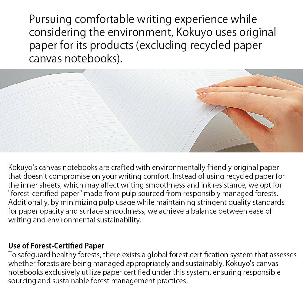 Hakubundo Notebooks & Notepads Kokuyo Campus Notebook B5