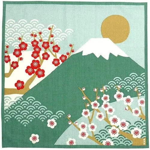 HAMAMONYO gift wrapping Fuji in Spring Bento Furoshiki Cloths 19"