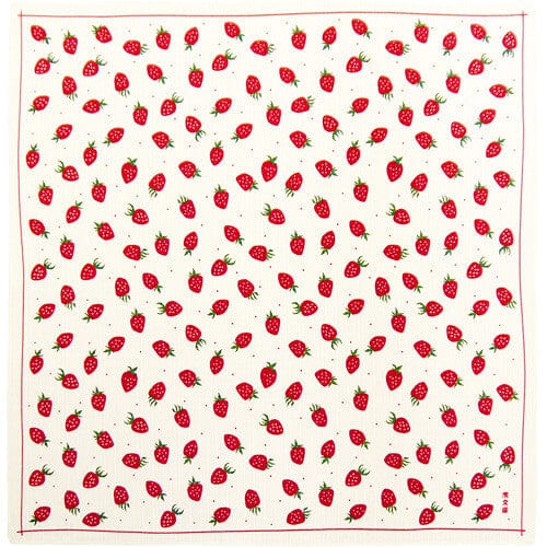 HAMAMONYO gift wrapping Strawberry Bento Furoshiki Cloths 19"