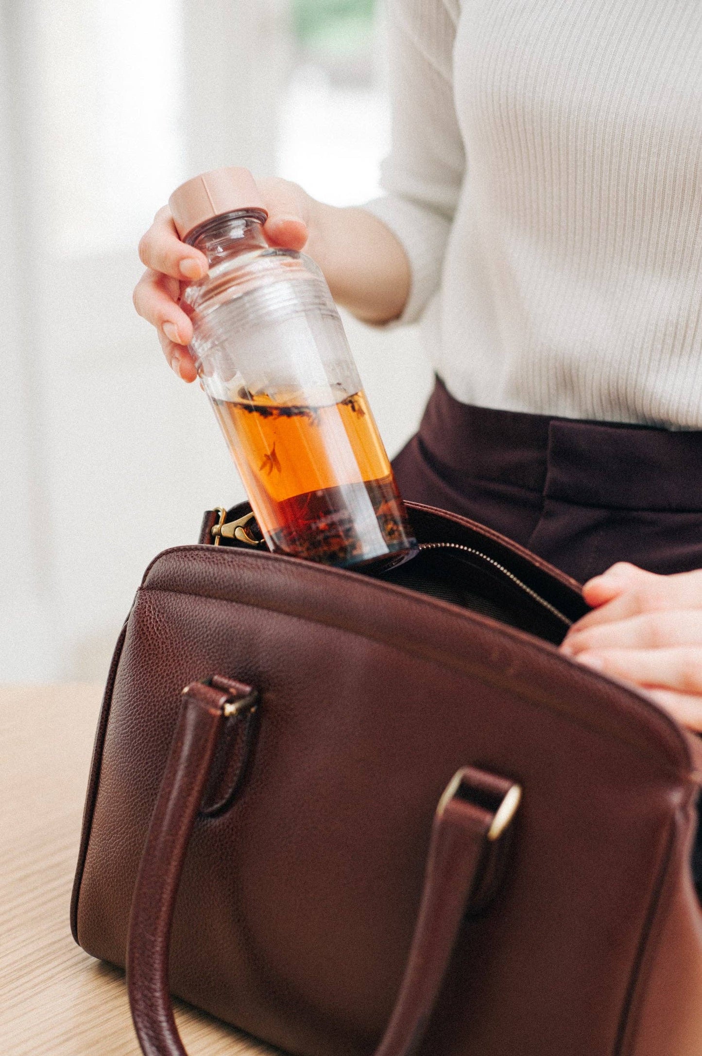 HARIO USA Tea & Tea Sets Small / Green Filter-in Portable Matcha Bottle