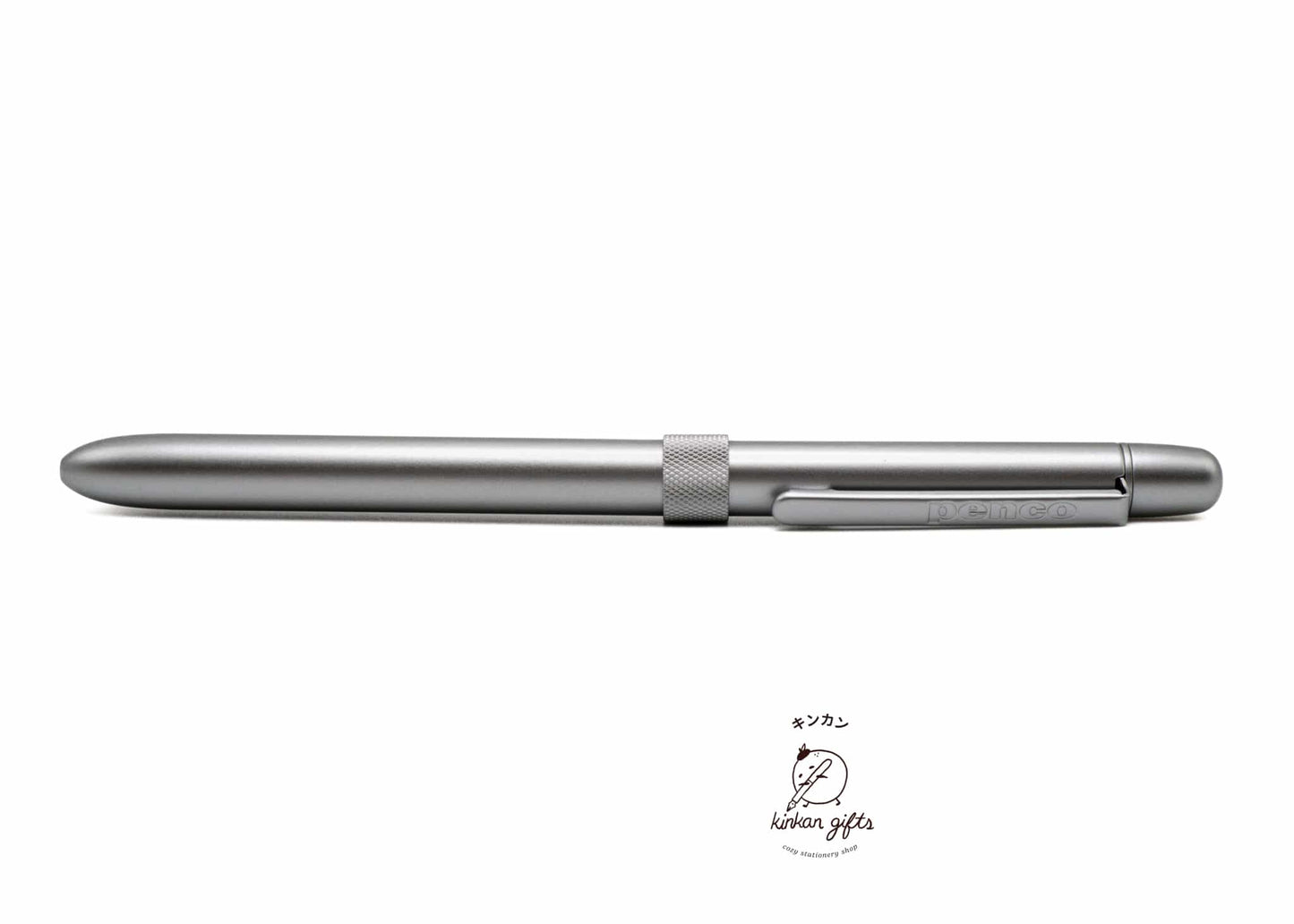 Hightide USA Pencils Silver PENCO 3 in 1 Multi Pen