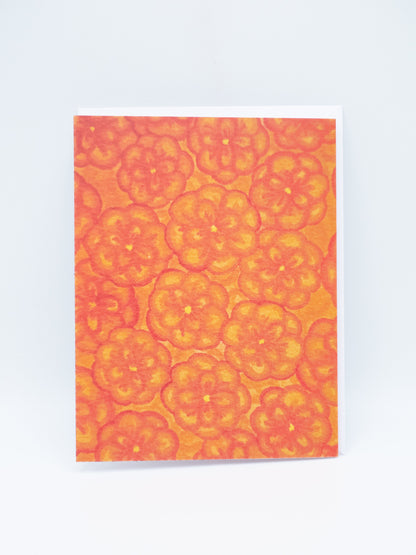 Jamie O'Toole Greeting Cards orange Jamie O'Toole Greeting Cards