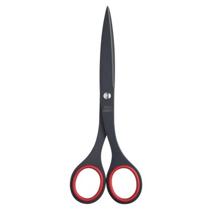 "Japacolle" Japan Collections Scissors Allex S-165F Office scissors (M) Black: Black