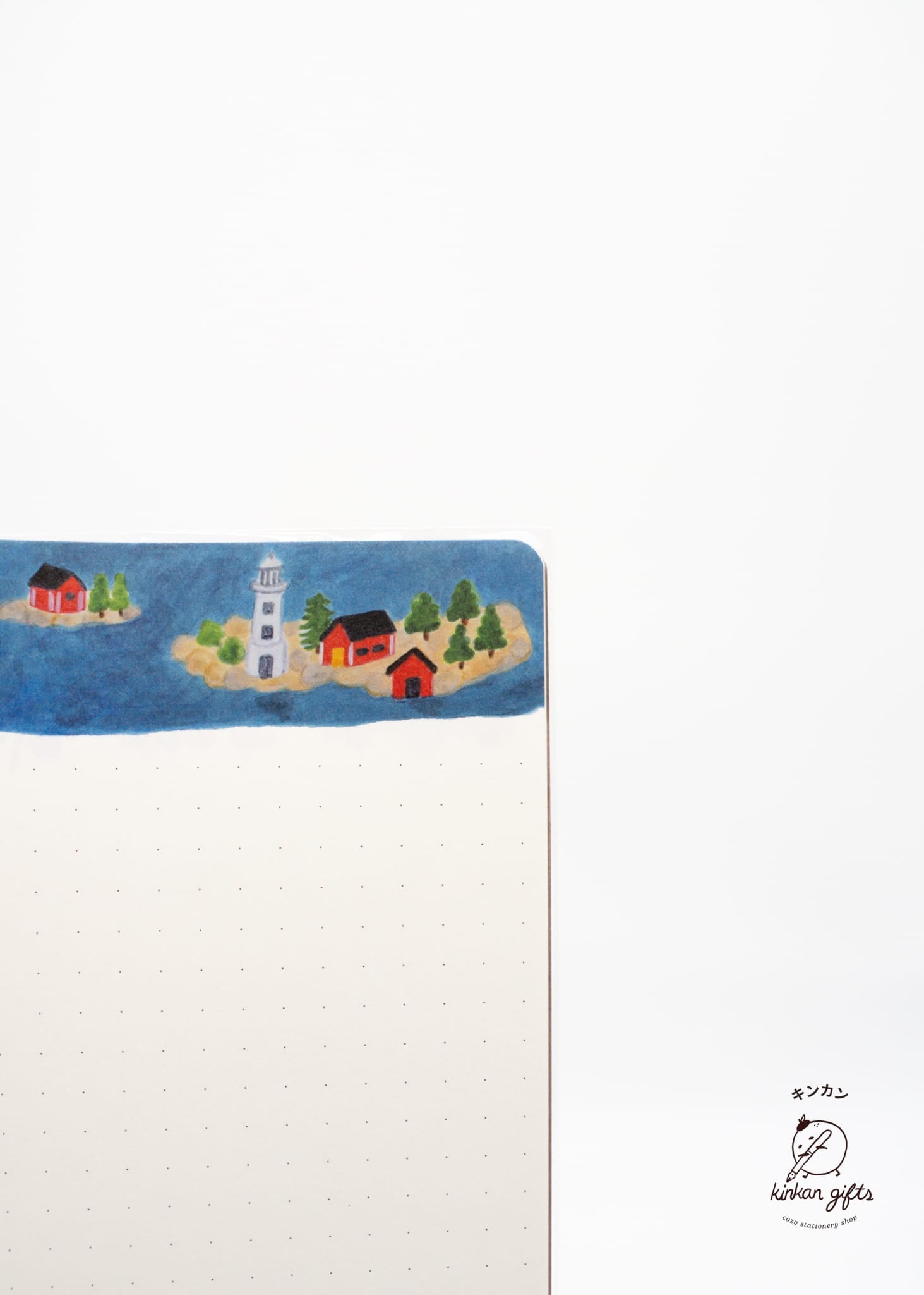 JPT Journals Midori Yuru Log Notebook - B6 - MD Cream - 5 mm Dotted - Scandinavia