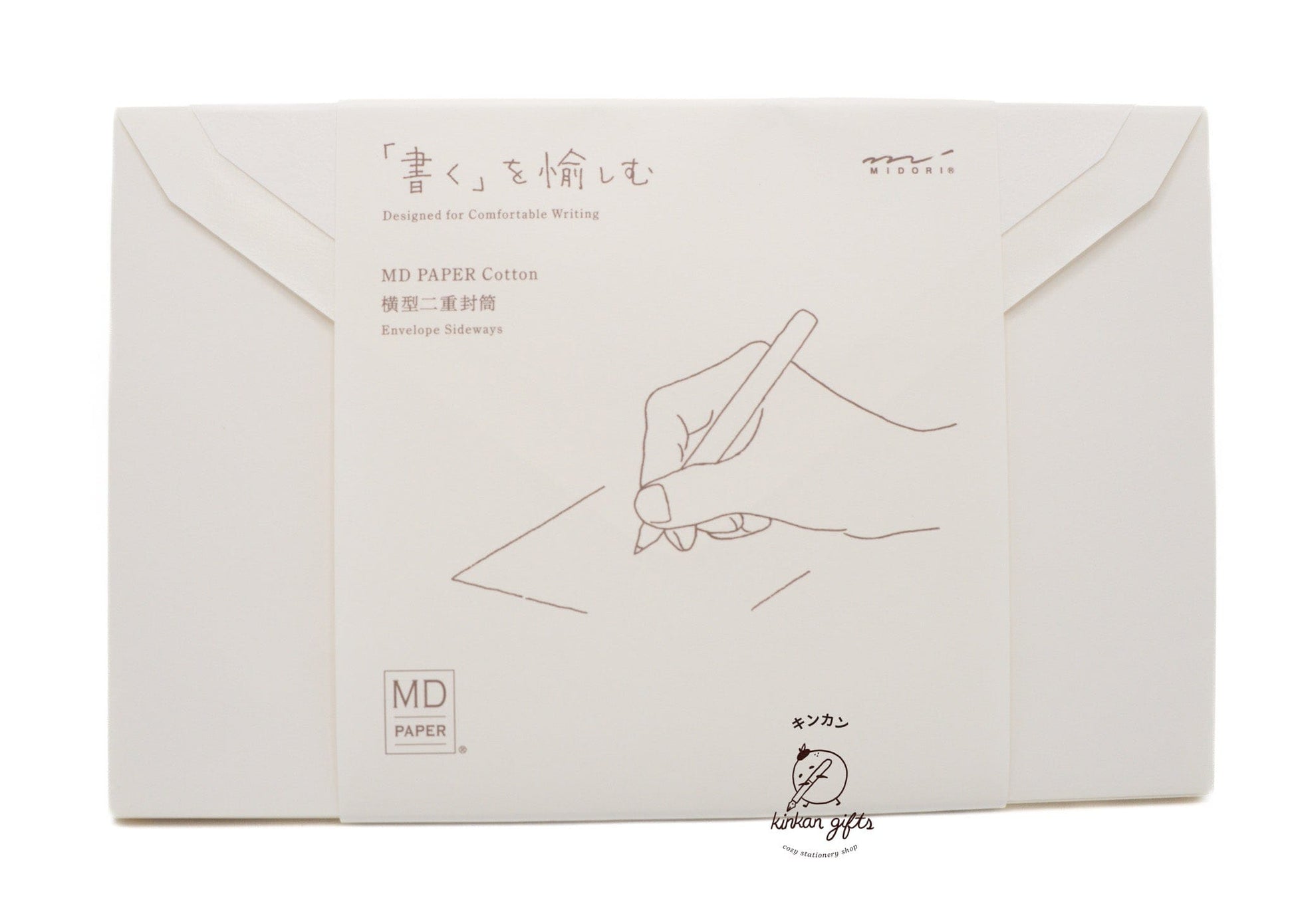 JPT Letter Sets MD Envelope Cotton Sideways