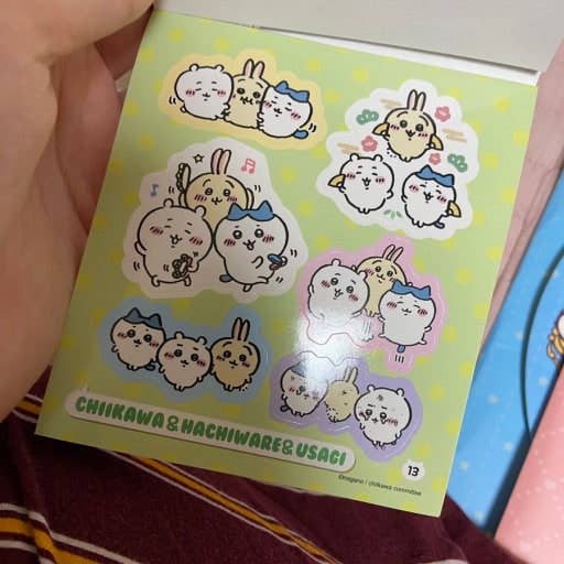 K-Wonderland Chiikawa Sticker Mini Book – Official Sticker Collection