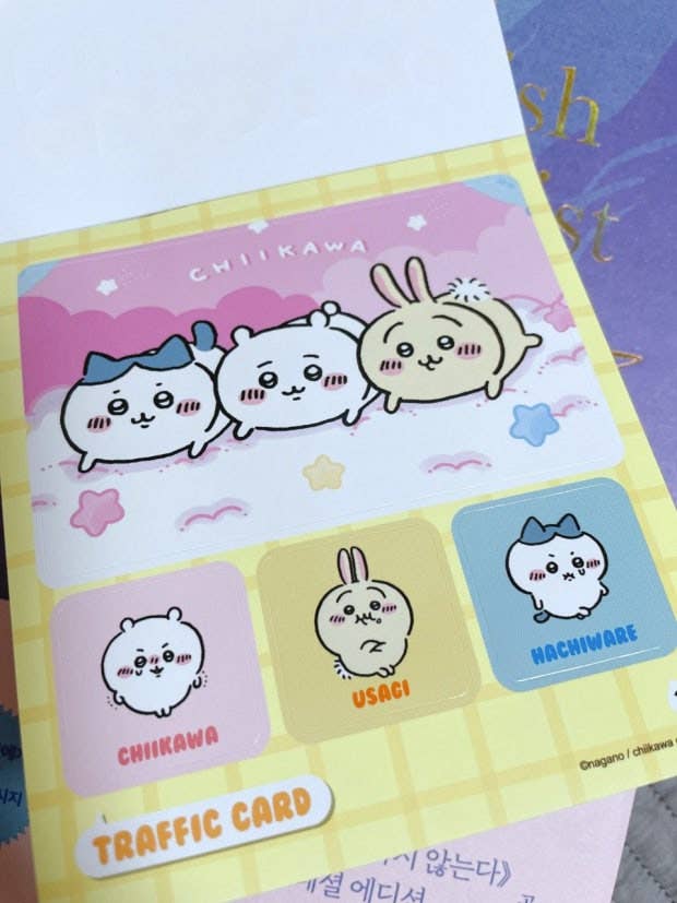 K-Wonderland Chiikawa Sticker Mini Book – Official Sticker Collection