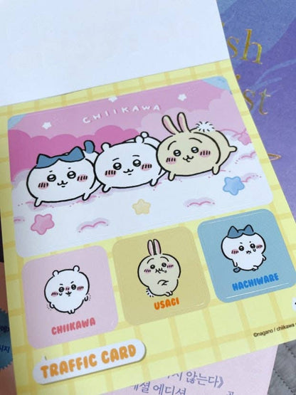 K-Wonderland Chiikawa Sticker Mini Book – Official Sticker Collection