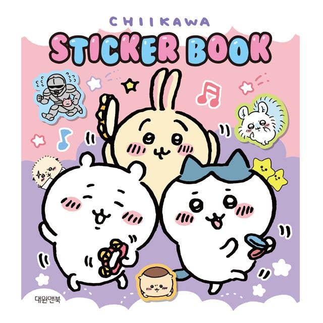 K-Wonderland Chiikawa Sticker Mini Book – Official Sticker Collection