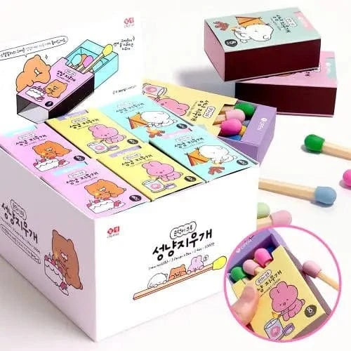 K_Wonderland Erasers Cute Match-Shaped Erasers